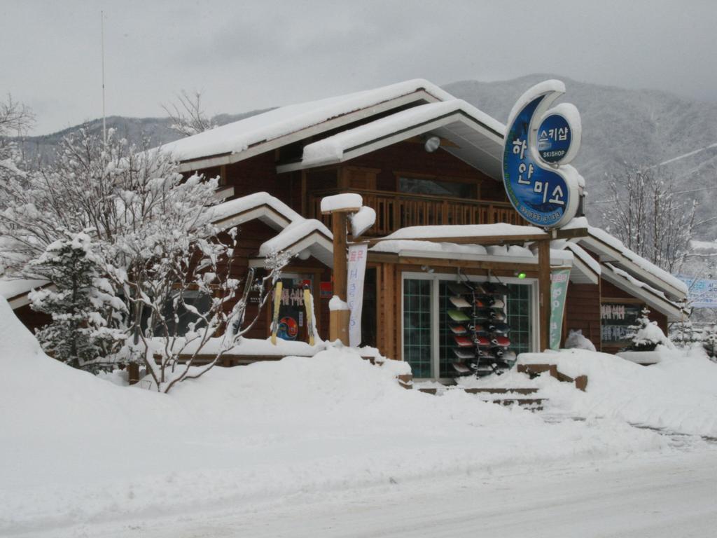 White Cabin Pyeongchang Buitenkant foto