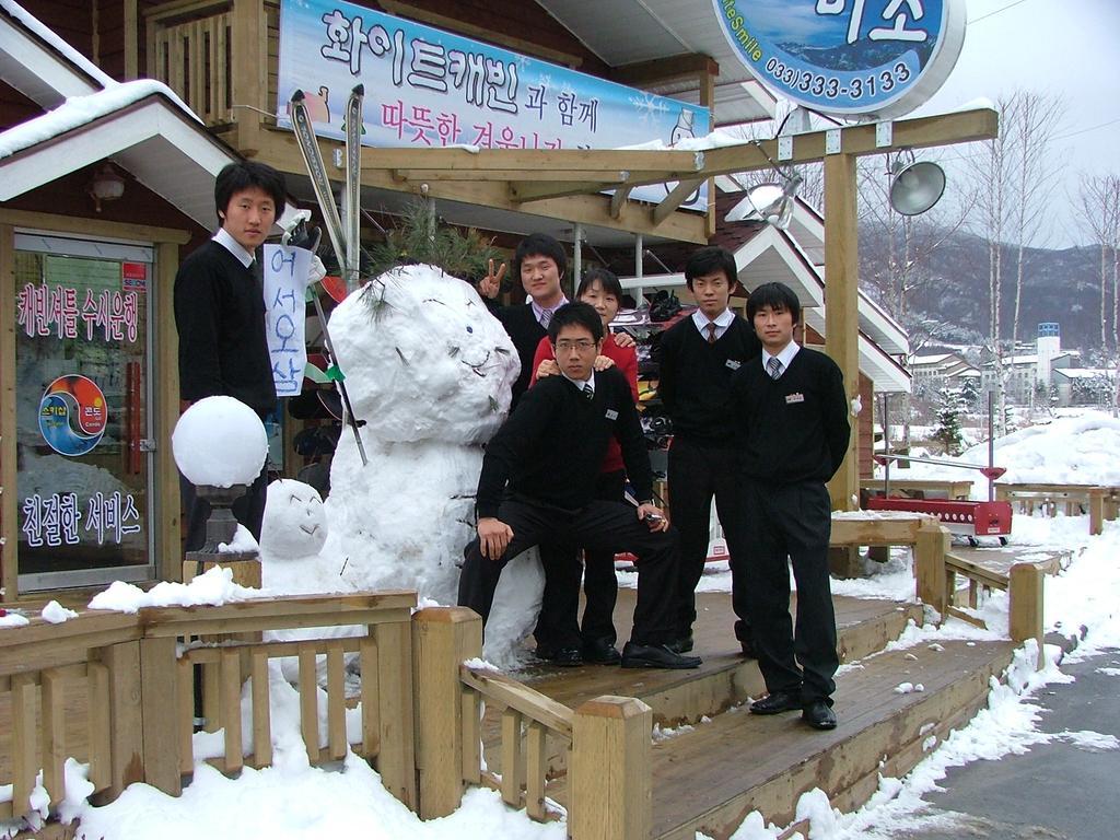 White Cabin Pyeongchang Buitenkant foto