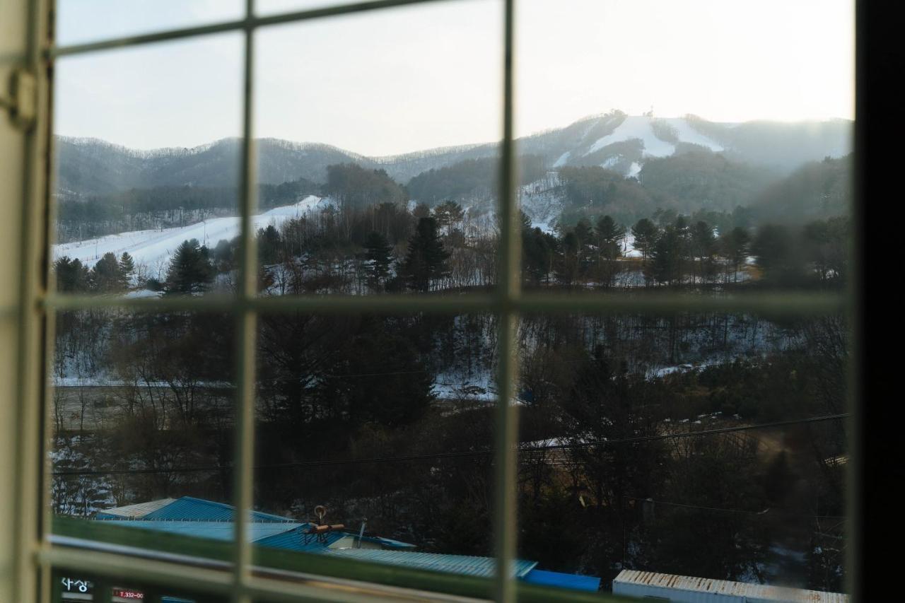 White Cabin Pyeongchang Buitenkant foto